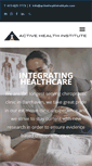 Mobile Screenshot of activehealthinstitute.com